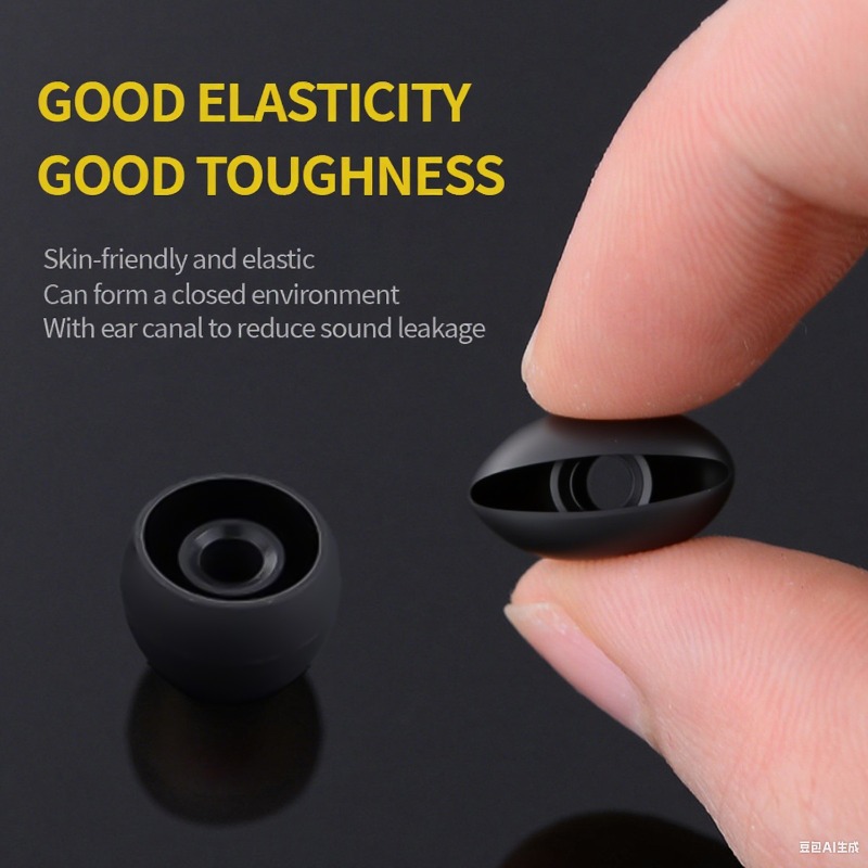 1-20Pairs Soft Silicone Replac - Silicone Ear Tip Replacement 评论和价格