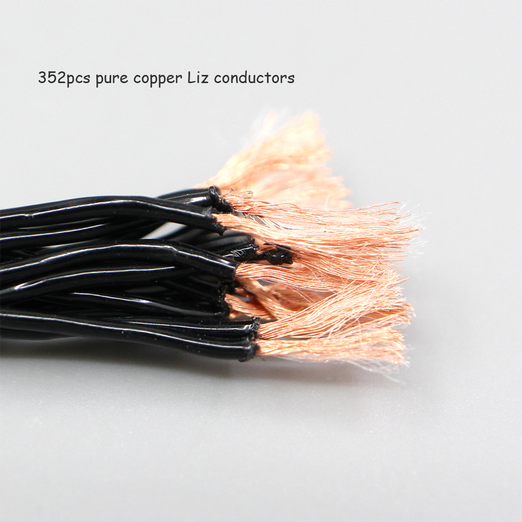 LN007728 16 Core Black OCC Ear - Sennheiser Headphone Hd 25 评论和价格