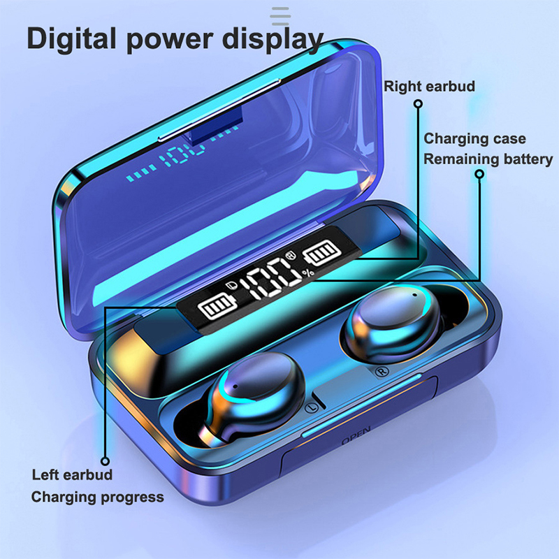 2026 F9 Wireless Earphones LED - Wireless Earbuds Tws 评论和价格