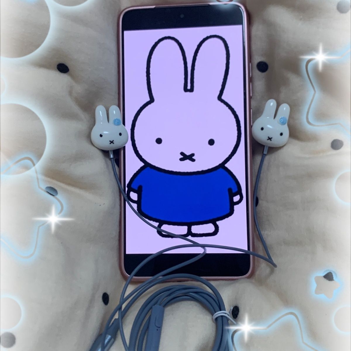 Vintage Cute Miffy Rabbit Wire - Usb C Earphone 评论和价格