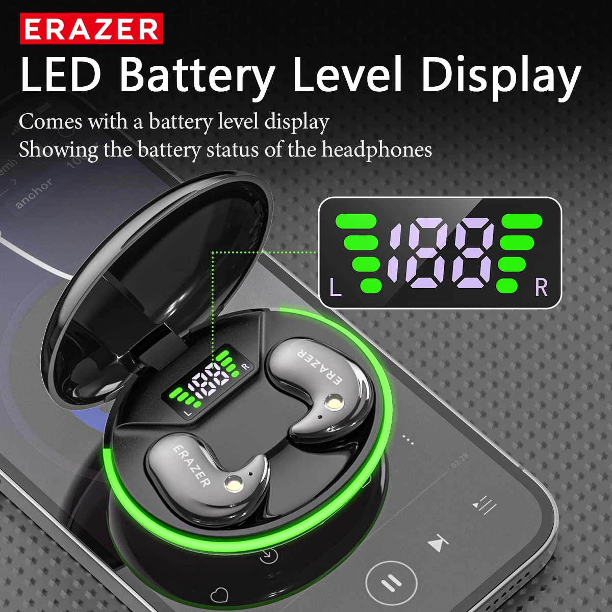 EARZER XF58 In-Ear Bluetooth H - Wireless Earbuds Tws 评论和价格