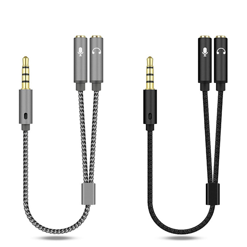 3.5mm Audio Splitter Y Jack 1  - Earphone Splitter Jack 评论和价格