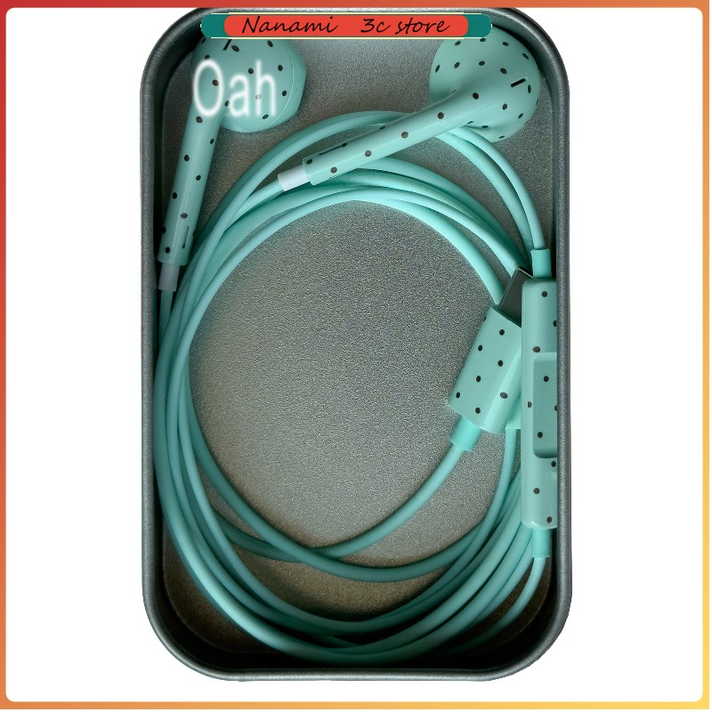 Oah Polka Dot Wired Earphones  - Usb C Earphone 评论和价格