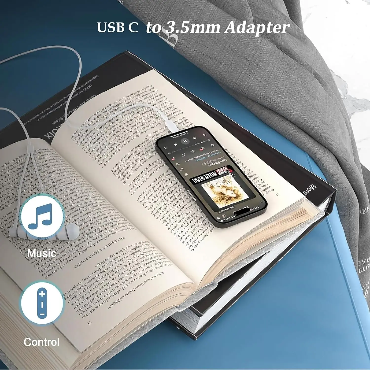 USB C to 3.5mm Earphone Adapte - Usb C Earphone 评论和价格